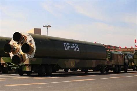 DF-5 intercontinental missile launch image revealed