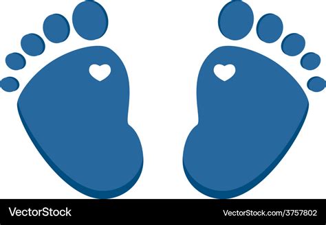 18+ Vector Image Of Baby Feet