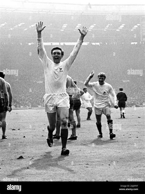 1968 FA Cup Final West Bromwich Albion v Everton Jeff Astle celebrates after his winning goal ...