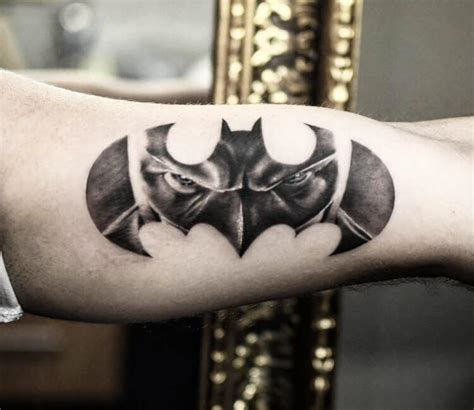 19+ Batman Tattoo Logo - NornaNoreena