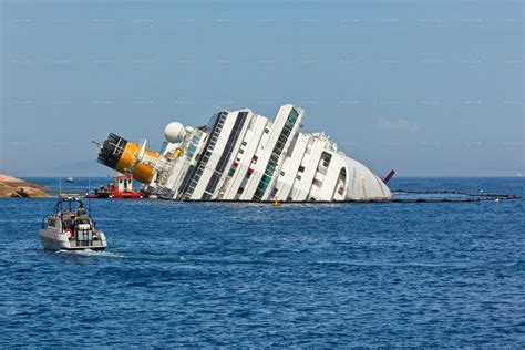 Costa Concordia Sinking - Stock Photos | Motion Array