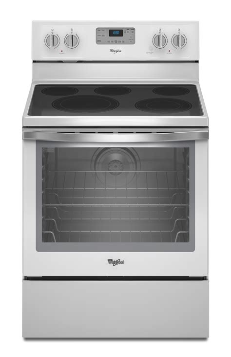 Whirlpool WFE540H0EH 6.4 cu. ft. Freestanding Electric Range - White