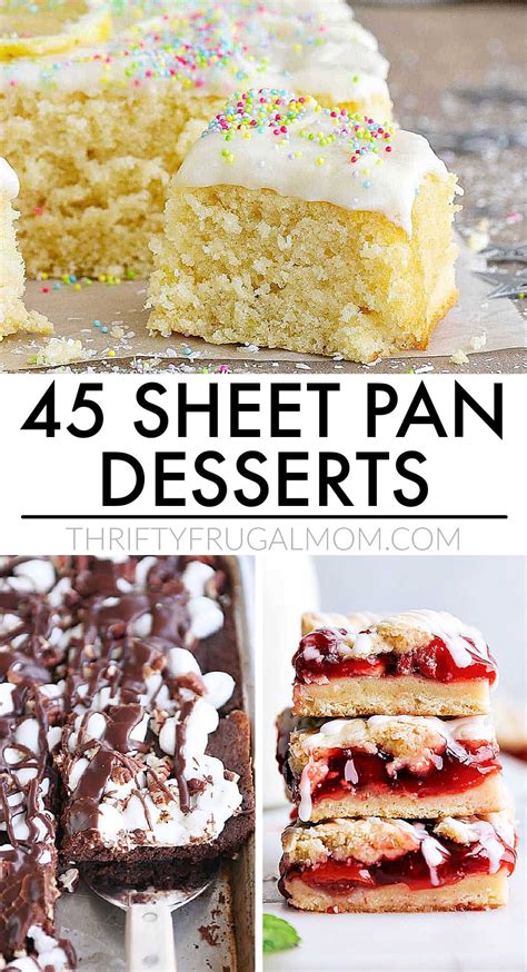 Sheet-Pan-Desserts - Thrifty Frugal Mom