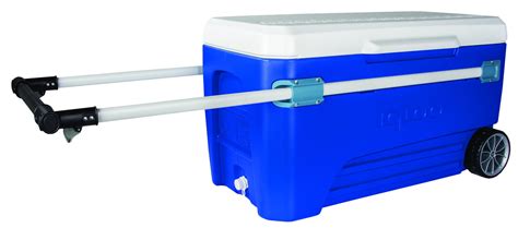 Igloo 110 Quart Glide Rolling Cooler - Blue - Walmart.com