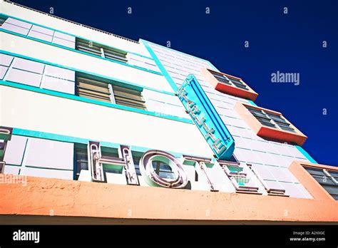 SOUTH BEACH, MIAMI, ART DECO Stock Photo - Alamy