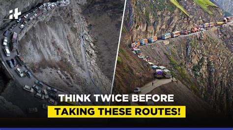 5 Most Dangerous Roads In India - YouTube