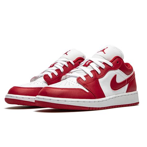 Air Jordan 1 Low Gym Red White (GS) - DS Kicks