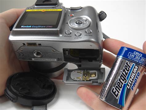 Kodak EasyShare Z740 Battery Replacement - iFixit Repair Guide