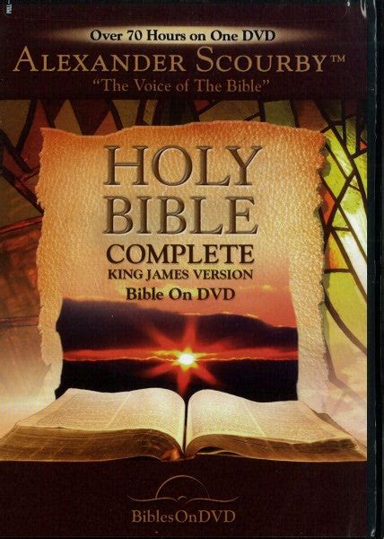 Bible: KJV Audio Bible by Alexander Scourby - Reformation Herald Bookstore