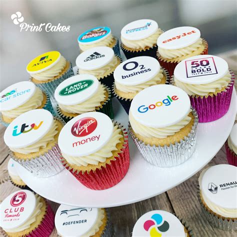 Branded Cupcakes For Your Business – Print Cakes