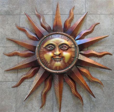 2024 Latest Large Metal Sun Wall Art