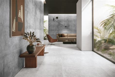 How to Decor with Concrete-look Tiles?