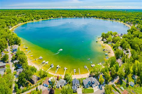 Silver Lake in Rockford, Michigan - Lakes of Michigan - Dan J. Zeeff