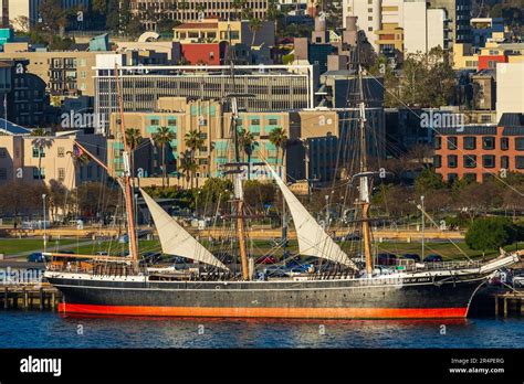 Star of India, Maritime Museum, San Diego, California, USA Stock Photo ...