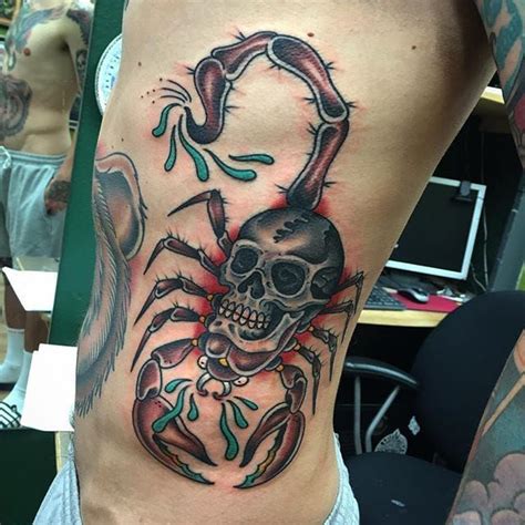 Update more than 72 scorpion skull tattoo best - in.cdgdbentre