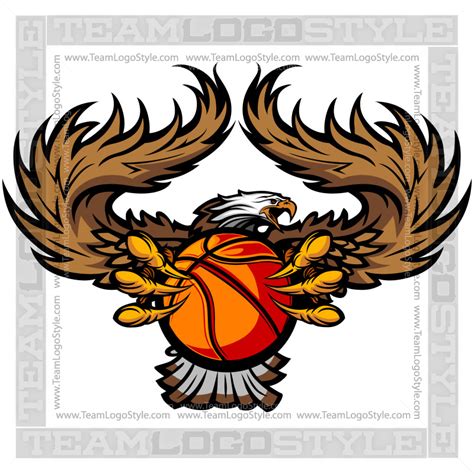 Eagle Basketball Logo | Vector Format | AI JPG EPS PNG