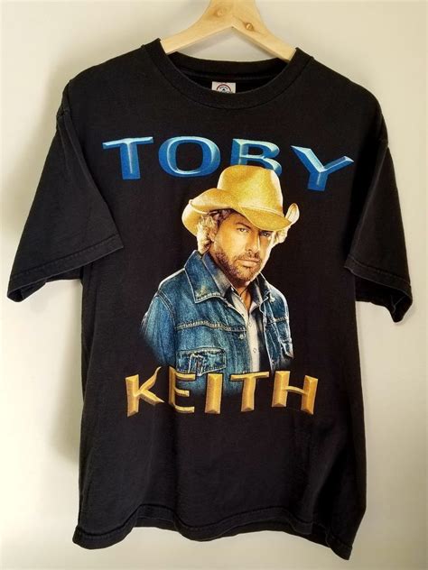 Toby Keith Concert T Shirt I'm As Good Once As I Ever Was Black 2 sided Women L #Delta # ...