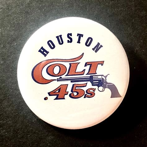 Vintage Houston Colt .45s Baseball Team Logo 2 1/4 Inch in | Etsy