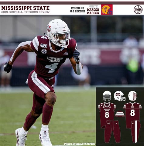 2019 Mississippi State Football Uniform Season Review - Hail State Unis