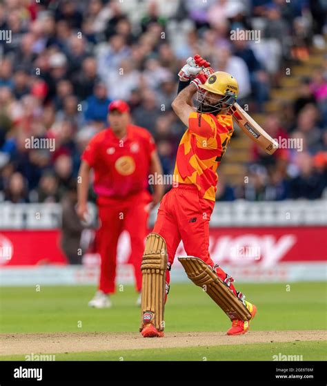 Moeen Ali of Birmingham Phoenix batting against Welsh Fire in The ...