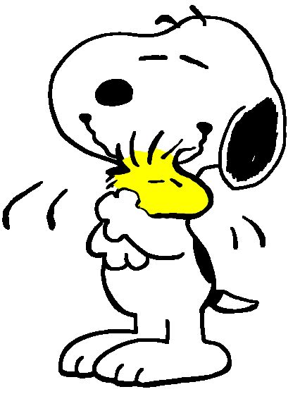 Snoopy Hugging Woodstock by BradSnoopy97 on DeviantArt