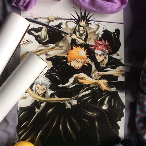 [1 POSTER LEFT] Bleach Anime Posters, Hobbies & Toys, Memorabilia & Collectibles, Fan ...