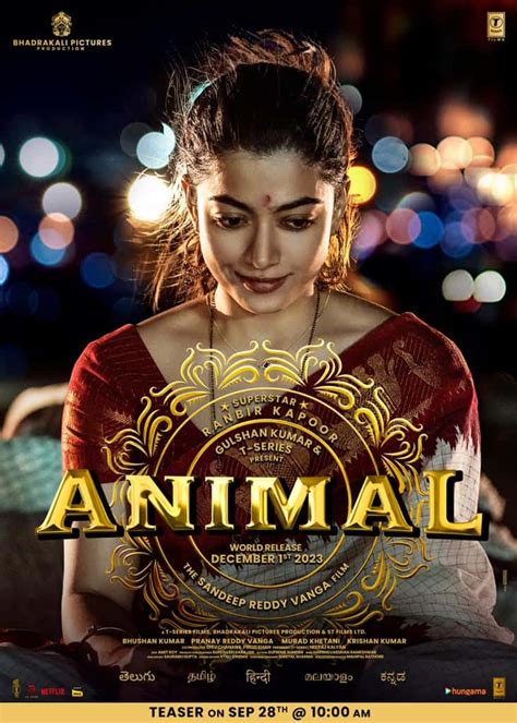 Introducing Rashmika As Geethanjali In Animal