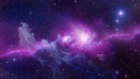 Purple Space Wallpaper Cartoon