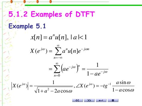 Dtft / DTFT TUTORIAL PDF : Using the definition determine the dtft of ...