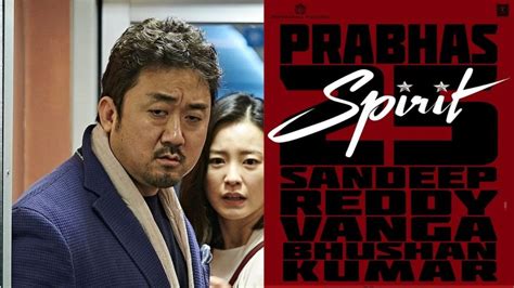 Spirit Cast: South Korean Actor Ma Dong Seok to Join Prabhas' Movie?