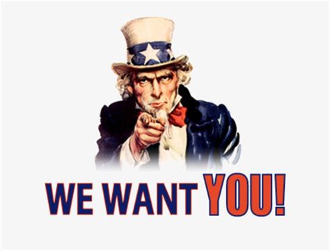 We Want You - Uncle Sam We Want You Clipart - Free Transparent PNG Download - PNGkey