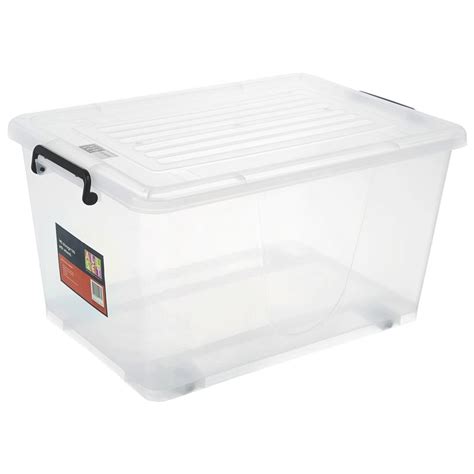 Find All Set 50L Plastic Storage Tub with Wheels at Bunnings Warehouse ...