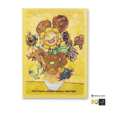 Pokémon Center × Van Gogh Museum: Sunflora Inspired by Sunflowers Card ...