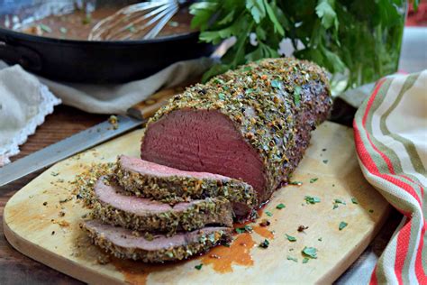 Herb Crusted Sirloin Roast | Paleo, Keto, Whole30 | thefitfork.com