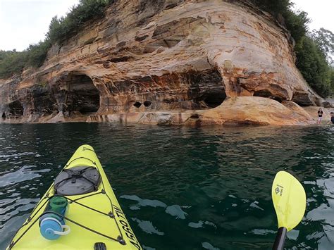 Water and Color: Pictured Rocks Kayak Tour — The Playful Pilgrim