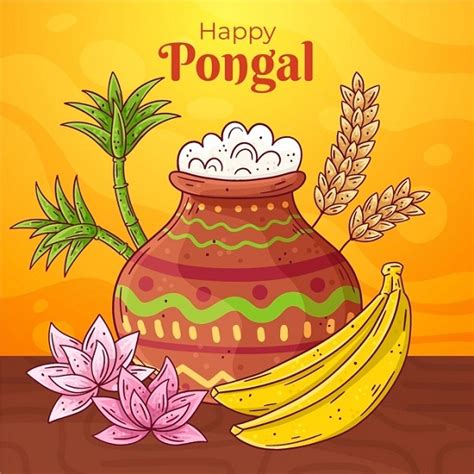 Pongal Drawing for Kids: Let's Build Creative Features in Children with ...