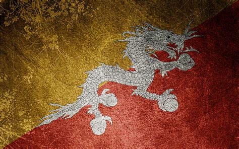 1170x2532px | free download | HD wallpaper: dragon, flag, Bhutan ...