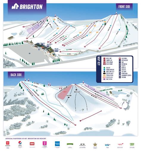 Mount Brighton Ski Trail Map Free Download