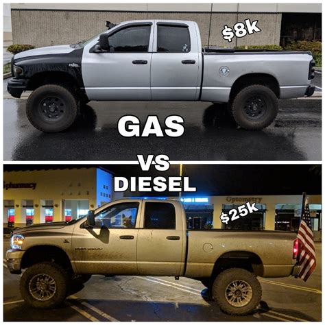 Diesel Vs Gas Truck - Seananon Jopower