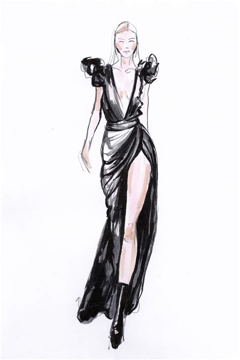 Runway Fashion Illustrations :: Behance