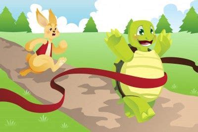 The Rabbit and the Turtle- A classic fable. My favorite ! | Fairy tales for kids, Fables for ...