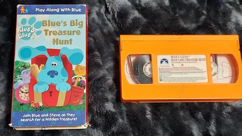 Closing Of Blue's Clues: Blue's Big Treasure Hunt VHS From 1999 - YouTube