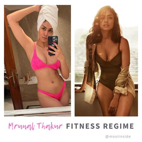 Fitness Regime of Mrunal Thakur | Fitness regime, Fitness beauty, Regime