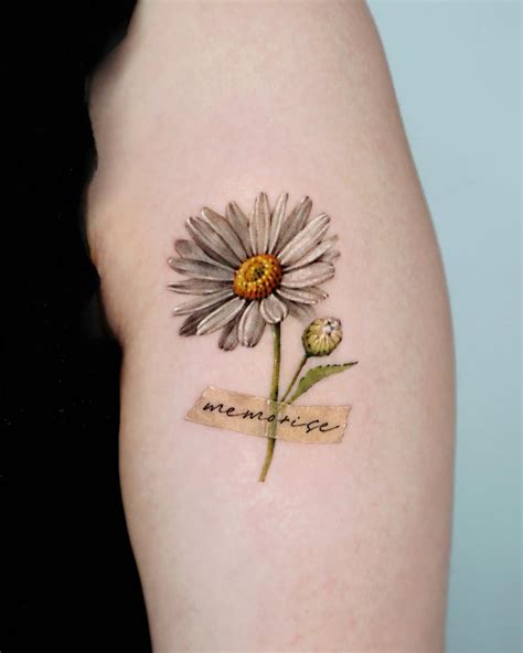 30 Best Daisy Tattoo Ideas You Should Check