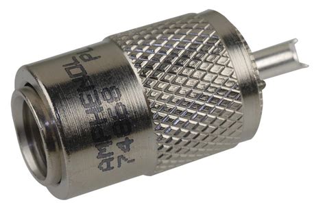 PL-259 - Amphenol Rf - Conector Coaxial / RF, UHF Coaxial, Macho Recto