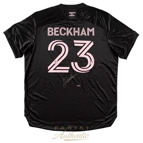 David Beckham Signed Inter Miami CF Jersey (Panini) | Pristine Auction