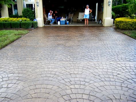 Stamped Concrete Overlays | Lutz, Tampa, Land O Lakes, Wesley Chapel, FL