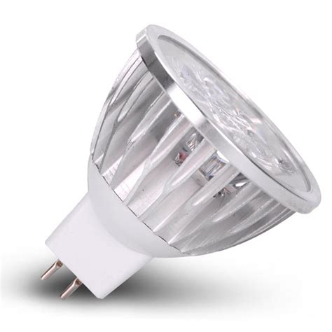 AC/DC 12 Volt 4 Watt LED Light Spot Bulb MR16 GU5.3 Bi Pin Track Lamp – 12Vmonster Lighting and ...