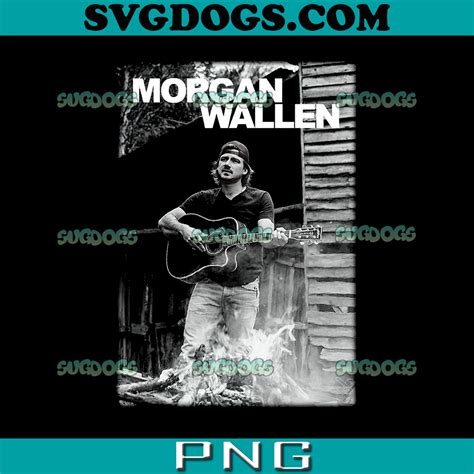 Official Morgan Wallen Guitar PNG #1