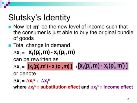 PPT - Slutsky Equation PowerPoint Presentation, free download - ID:589867